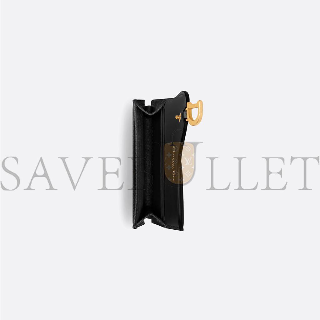 DIOR SADDLE BLOOM CARD HOLDER S5611CBAA_M900 (10.5*7.5*2.5cm)